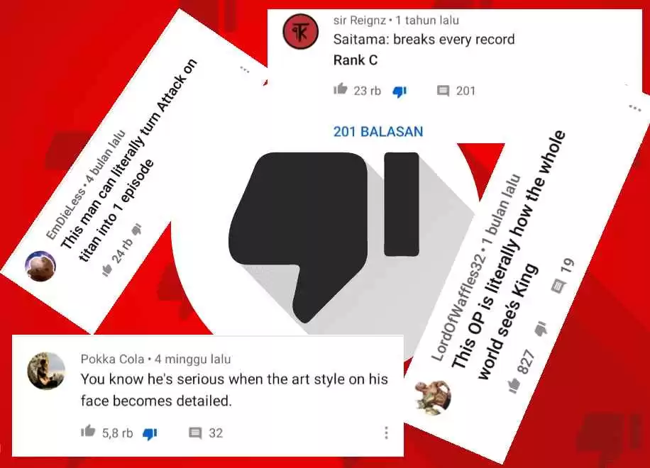 Kenapa Tidak ada Dislikes di Komentar Video Youtube?