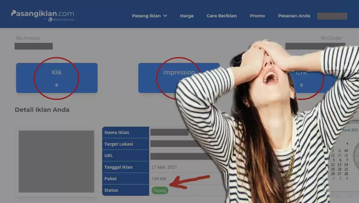 Review Pengalaman Beriklan di Pasangiklan.com Sangat Mengecewakan