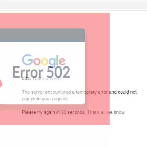 Penyebab dan Cara Mengatasi Google Adsense Error 502 (Server Error)