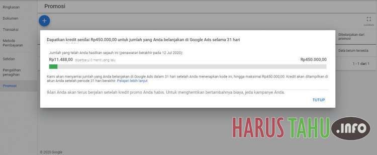Maksud Promo Google Ads 450 000 Ini Cara Perhitungan Dan Panduan Pemakaiannya Harus Tahu