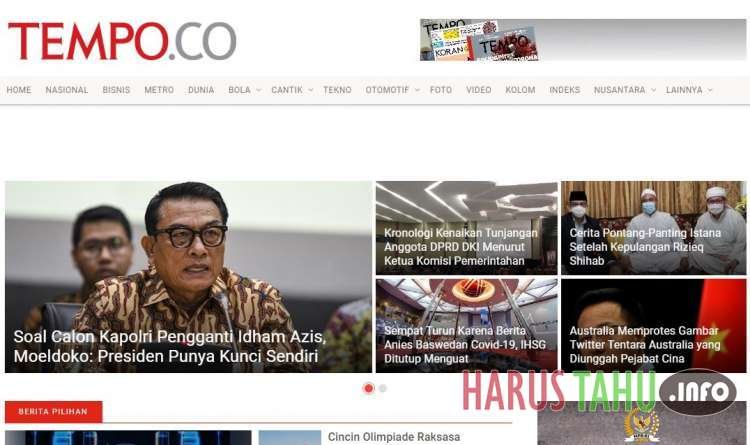 Ini Penampakan Situs Portal Berita Indonesia Saat Pertama Kali Diluncurkan, Simple Banget!