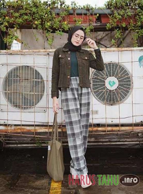Potret 4 Fashion Jilbab Casual Yang Bikin Kamu Terlihat Kece