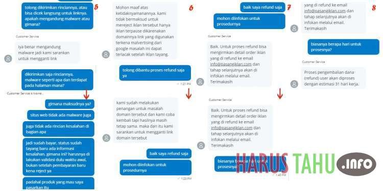 Review Pengalaman Beriklan di Pasangiklan.com Sangat Mengecewakan