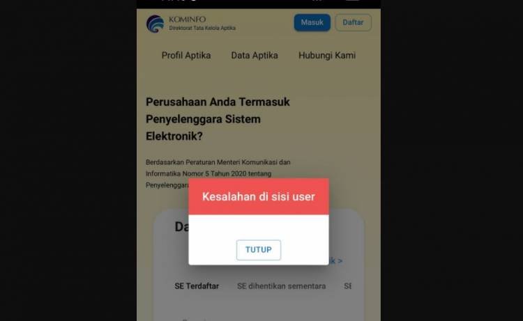 Situs PSE Kominfo Senilai Hampir 1 Triliun Mudah Dibobol