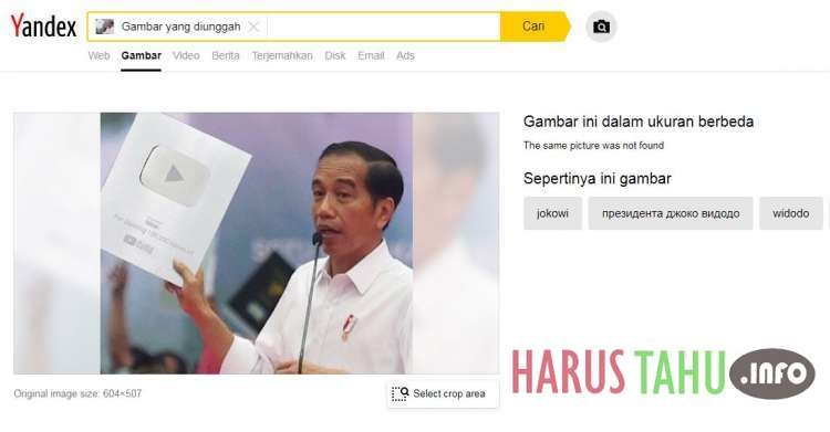 Cara Mengetahui Sebuah Gambar itu Hoax atau Editan dengan Yandex