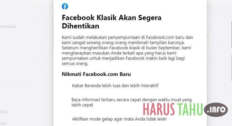 Elegan! Tampilan Baru Facebook Sudah Tersedia untuk Versi Web, Mulai dari Mode Gelap Hingga Loading yang Cepat