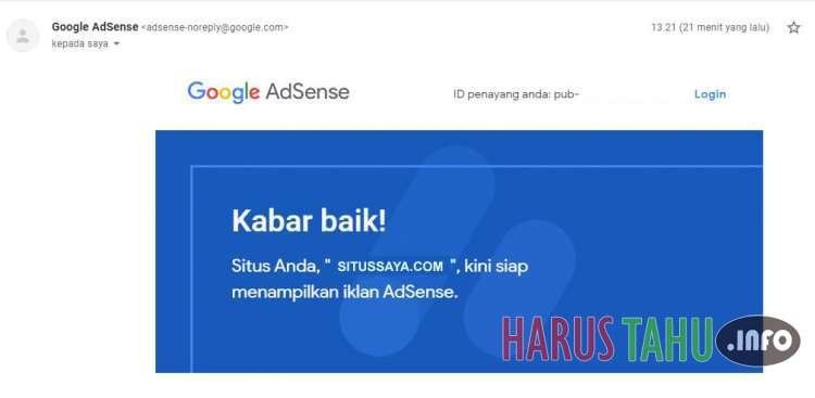 Langkah Sukses Approve Google Adsense Selama Pandemi 2020